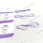 PGA Silk Surgical Suture Thread with Needle