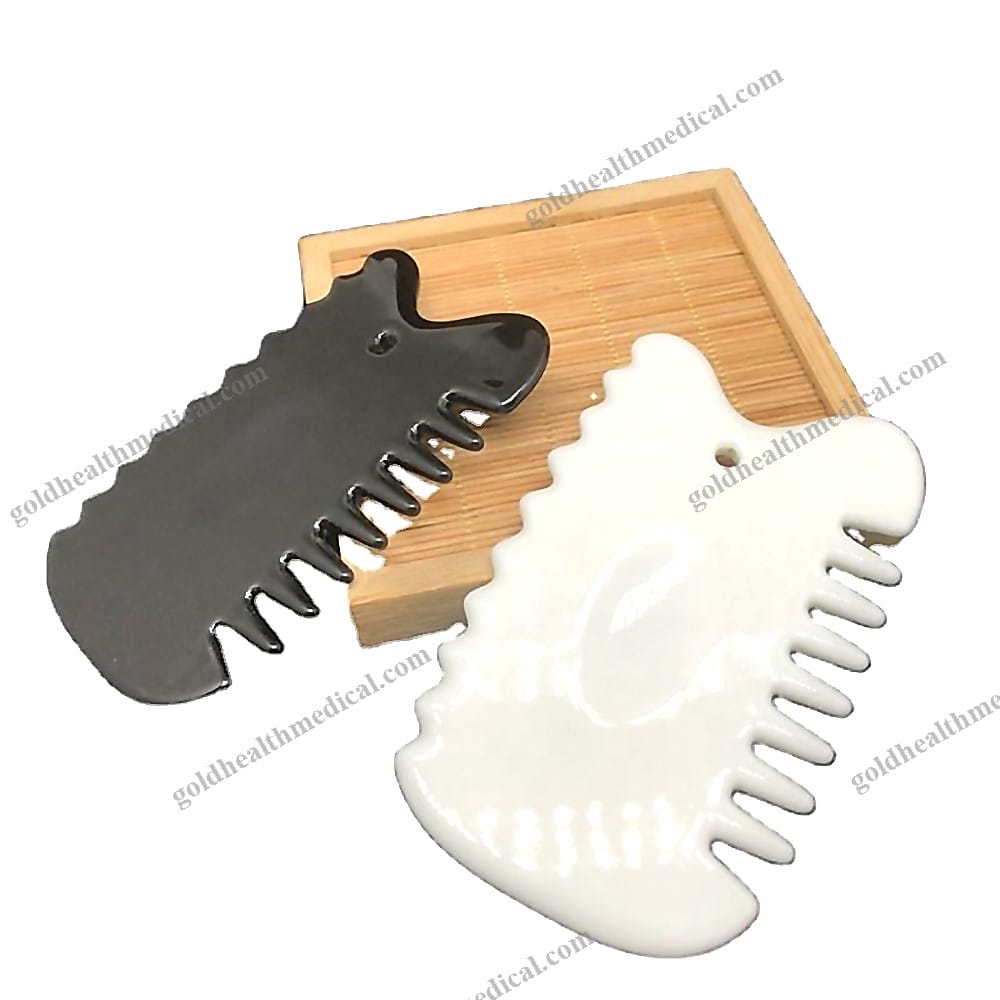 Ceramic Gua Sha Comb