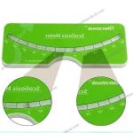 Scoliosis Correction Scoliometer with Measuring Ruler and Level Tester