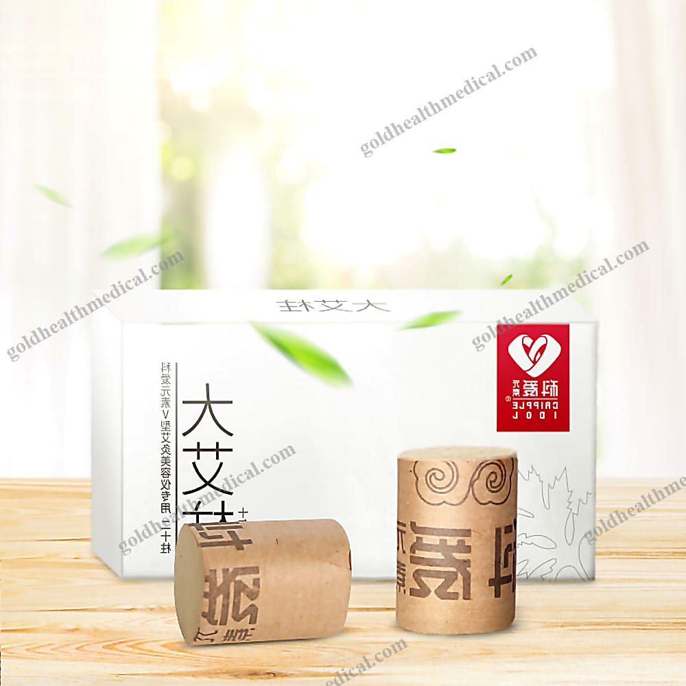 Techlove Mini Moxa Roller Pure Nature Chinese Mugwort Acupress