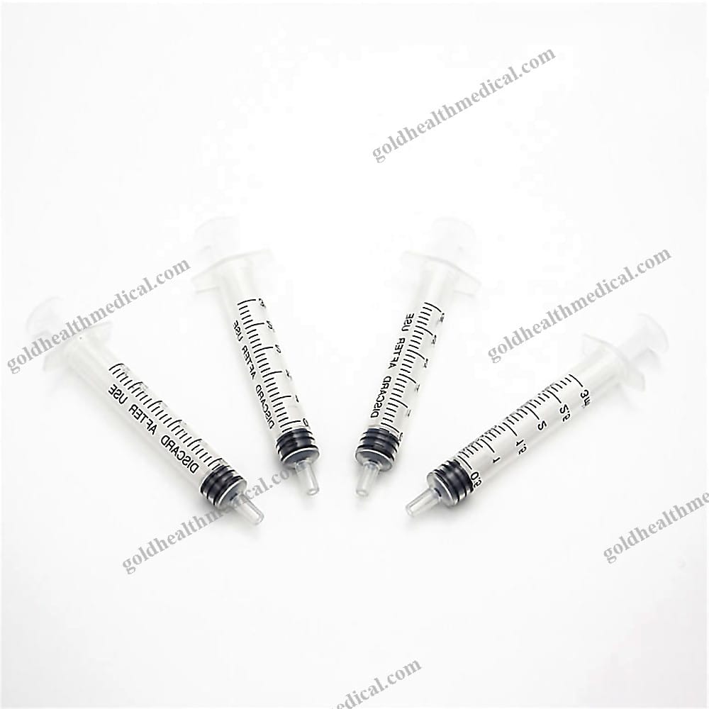 Veterinary Disposable Syringe with Needle 1ml 2ml