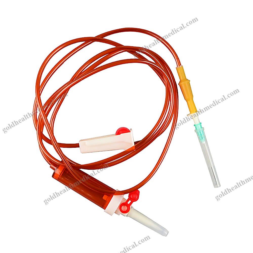Sterile Opaque Disposable Infusion Set with Light Isolation Feature