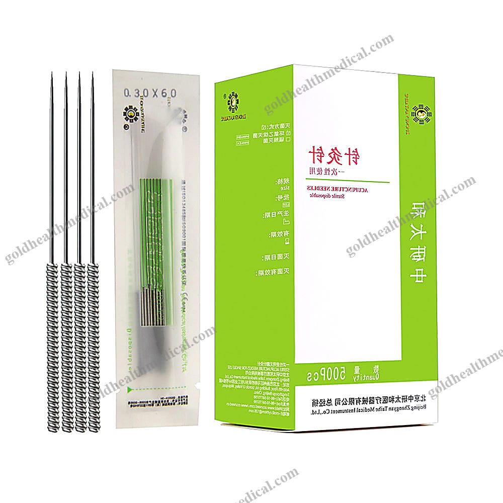 Sterile Acupuncture Needles with Tube 500Pcs