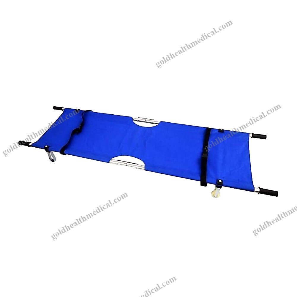 Emergency Rescue Foldable Stretcher with Wheels