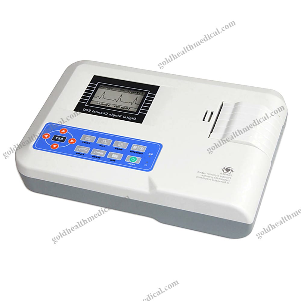 Portable Digital ECG Machine with 1 Channel 150Hz