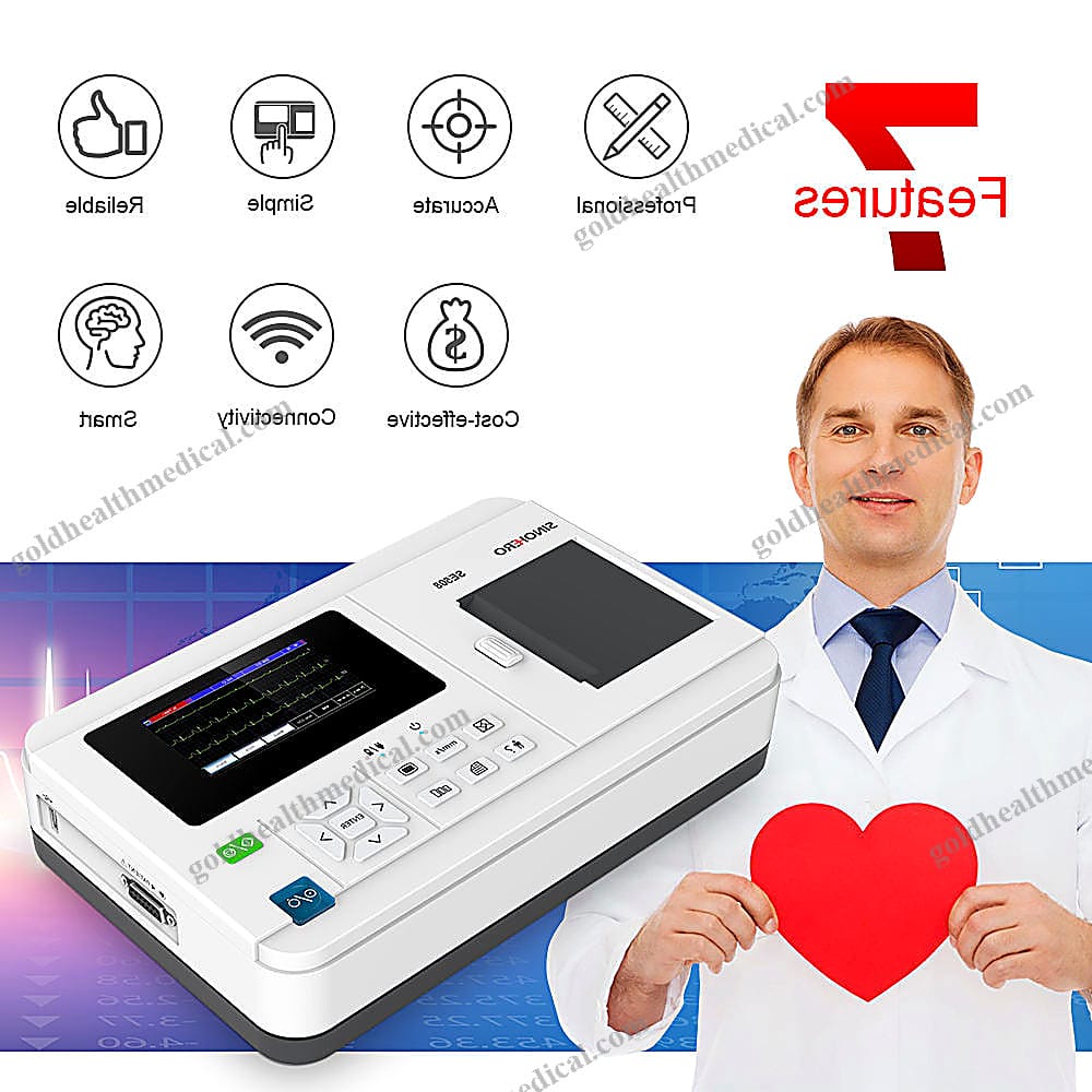SE508 12Lead Digital ECG Machine