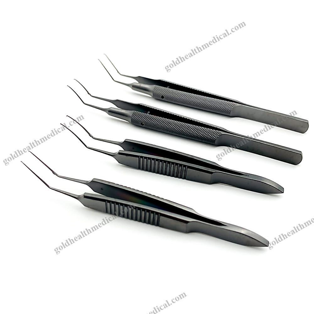 Ophthalmic Capsulorhexis Forceps Titanium Handle Surgical Instrument