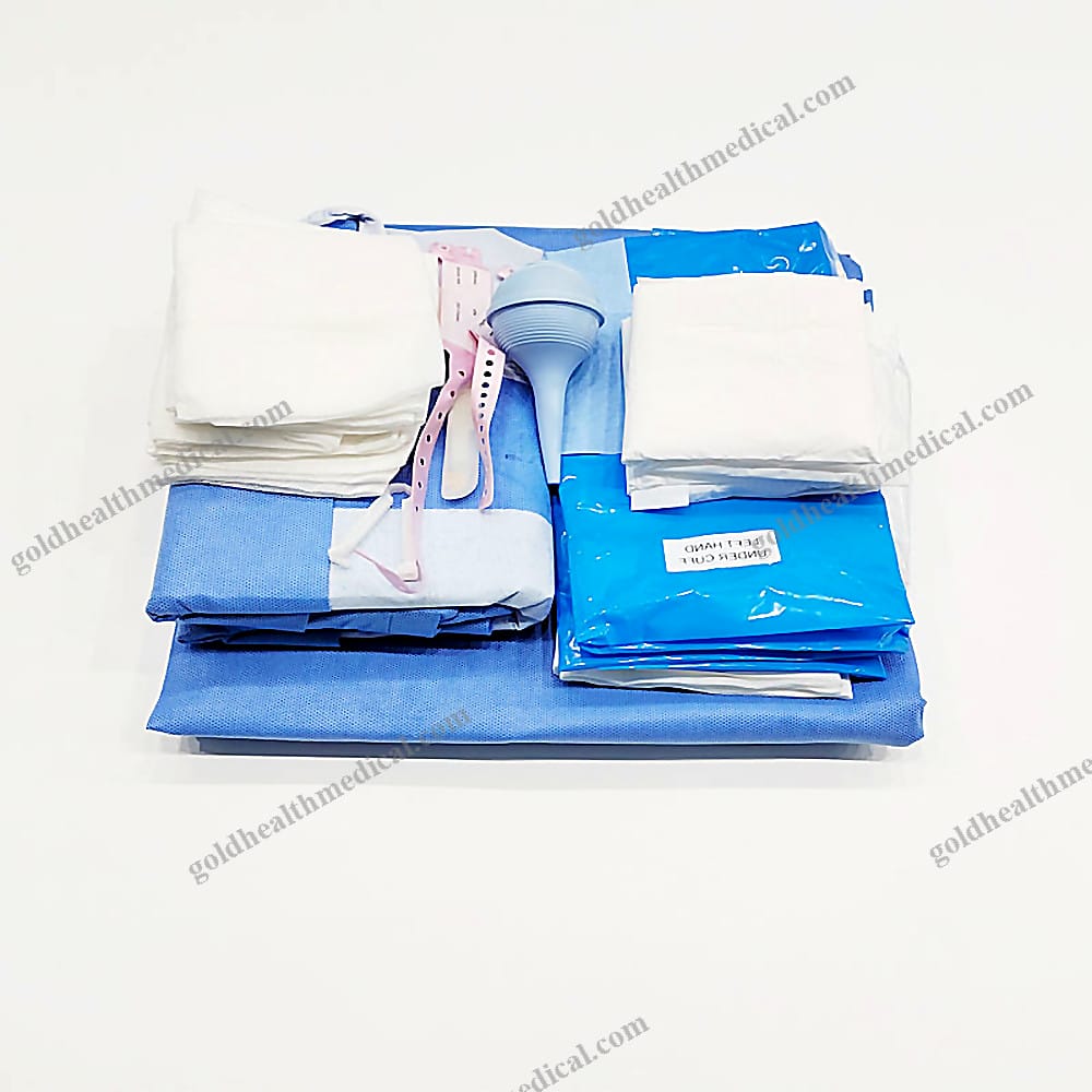 Sterile Disposable Baby Birth Kit with Nonwoven Safety Drape