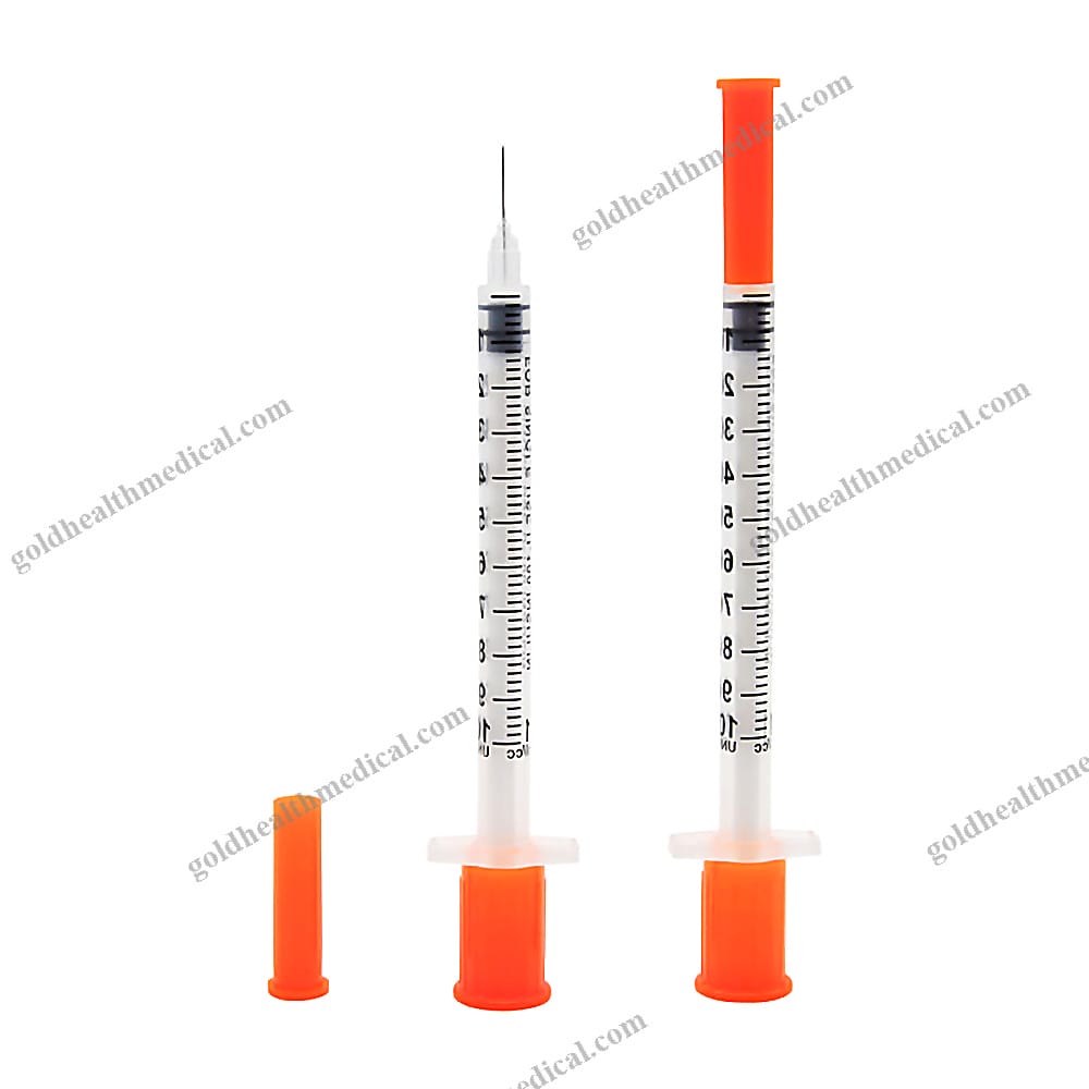 Sterile Disposable Insulin Syringe with UltraFine Needle U4