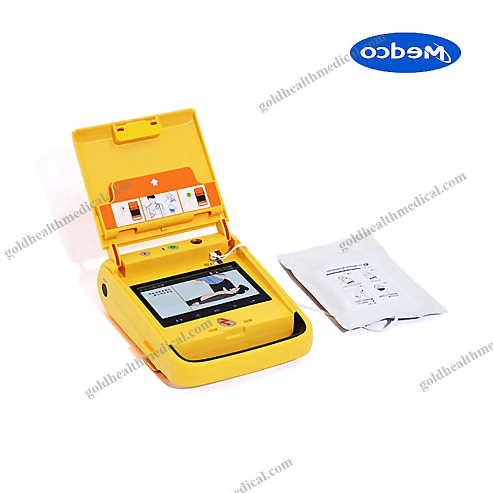 Portable AED with 7 Color TFT Screen