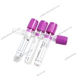 EDTA K2K3 Vacuum Blood Tubes with Red Cover