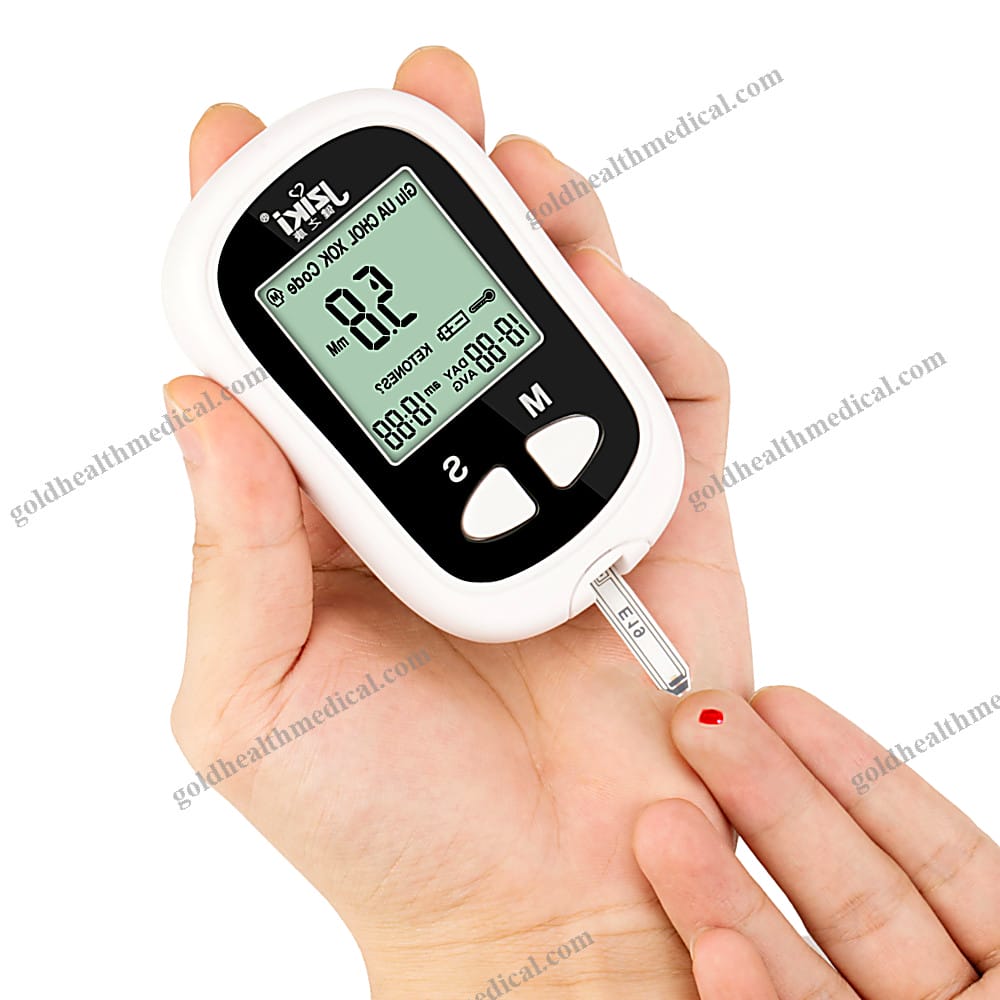 Jziki Glucometer with 50 Strips