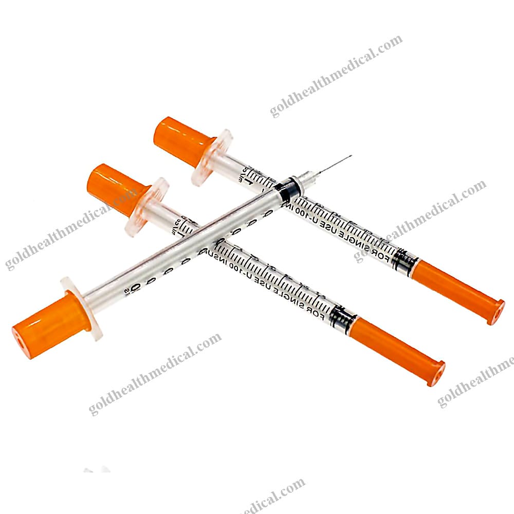 Sterile Safety Insulin Syringe U100U4