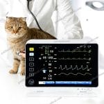 121 Portable Vet ECG Monitor Veterinarios