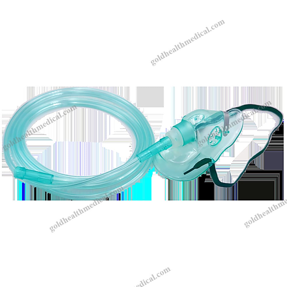 Oxygen Face Mask with Tubing for All Ages