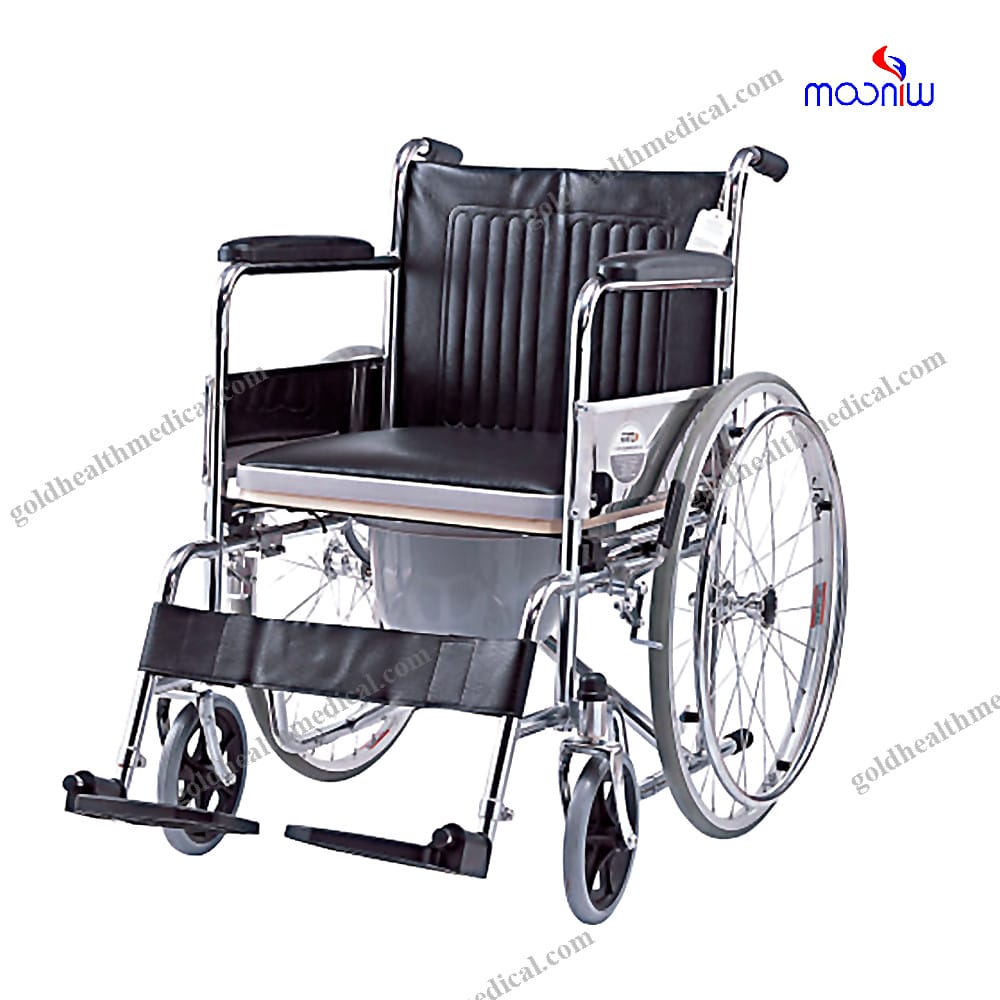 Manual Wheelchair with Commode