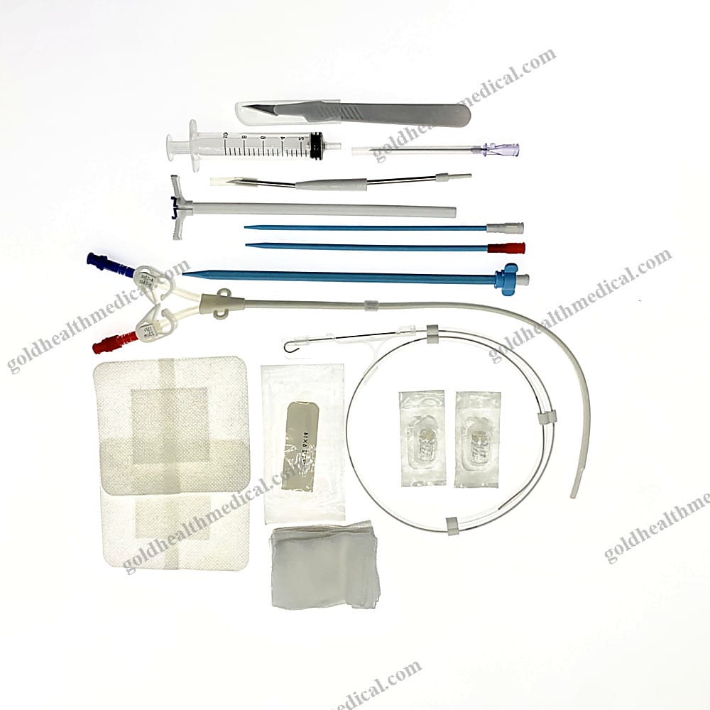 Custom DualLumen Hemodialysis Catheter Kit