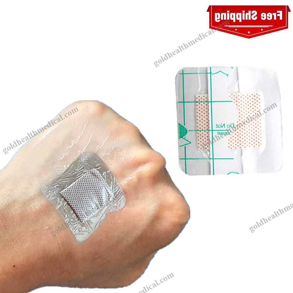 PU Foam Wound Dressing Fixation Tape Bandage First Aid Kit