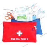 KSMED Portable Waterproof First Aid Kit Bag Red