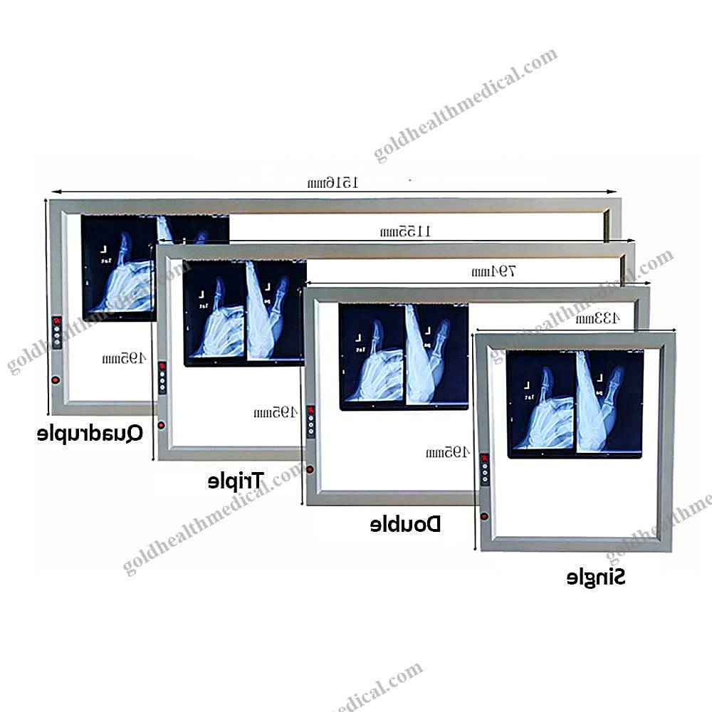 Adjustable Medical LED XRay View Box Panel Negatoscope