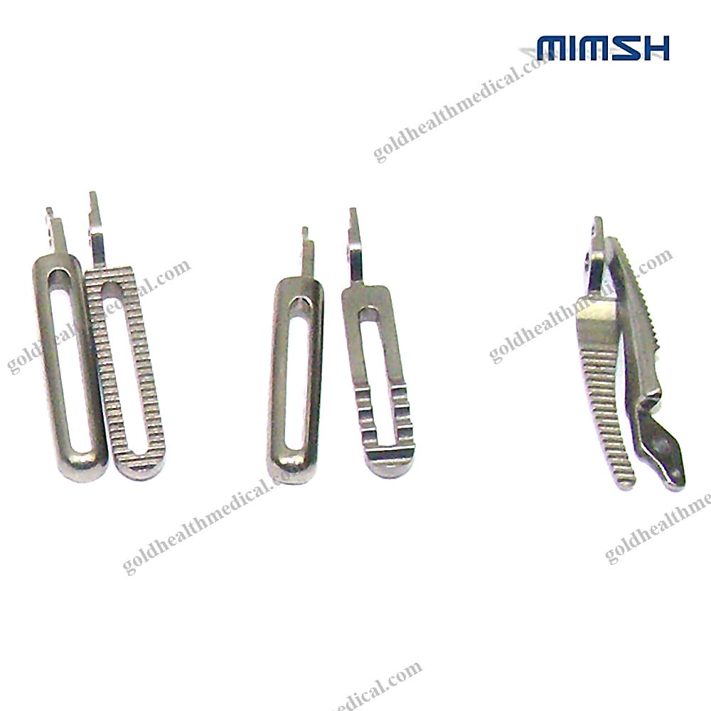 Custom HighQuality Bipolar Grasping Forceps Medical Instrument Parts