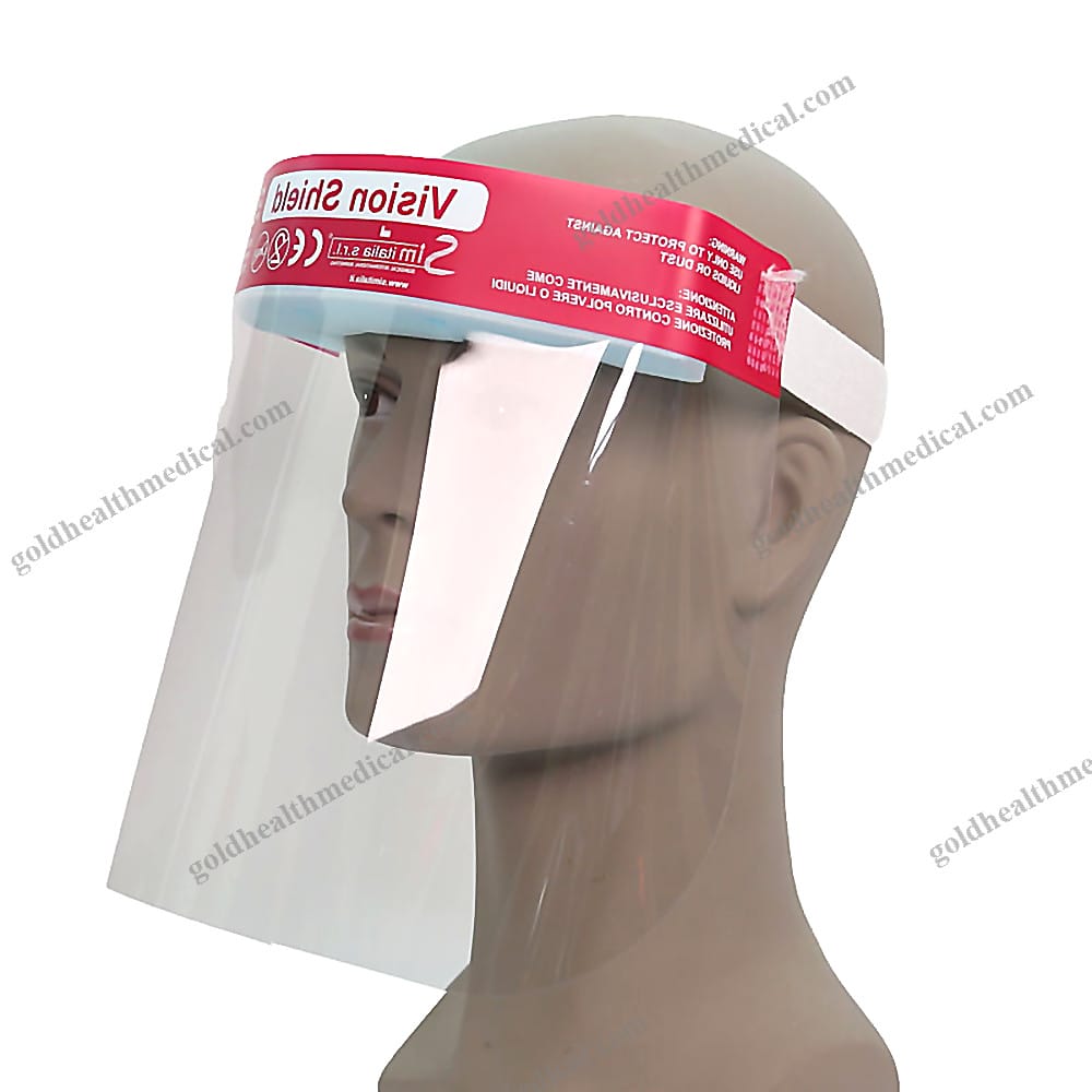 Medical Faceshields Fluid Resistant Antifog Full Face