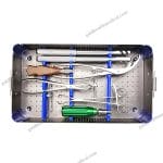 Zero Profile Fusion Cage Orthopedic Surgical Set