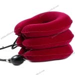 Velour Cervical Traction Device for Spine Alignment