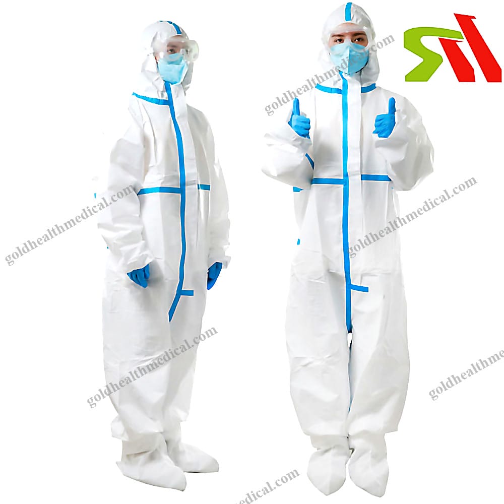 Medical Disposable Coverall Protection Suit OEM