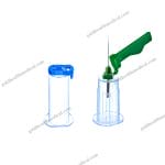 Safety Needle Holder for Blood Collection Tubes