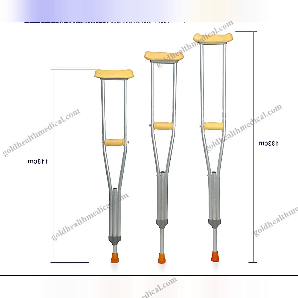1600601017410_1 Adjustable Aluminum Crutches for Elderly Disabled - Image 1