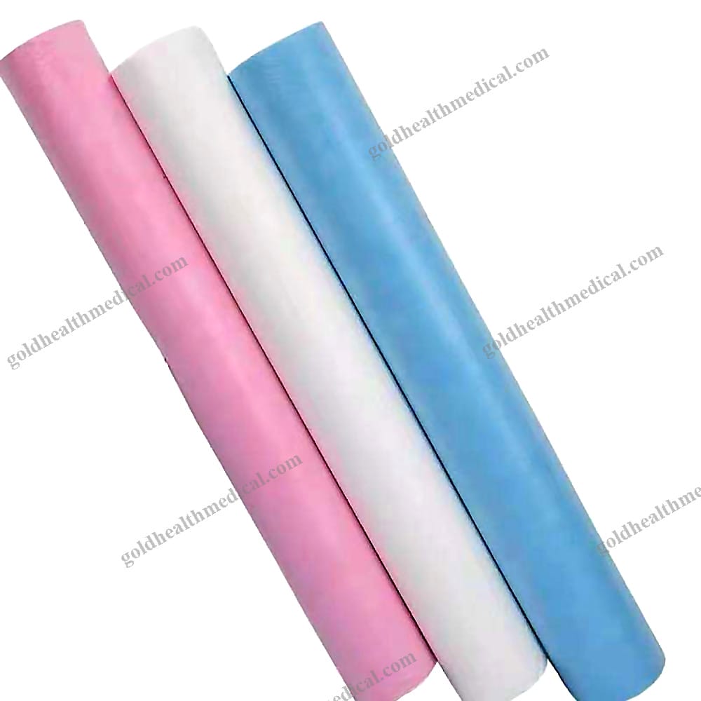 Disposable Waterproof Hospital Bed Sheets Nonwoven Padded Spa Massage Table Sheet Pre