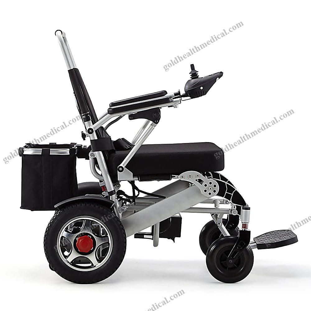 Elderly Folding Electric Wheelchair for Rehabilitation Therapy Supplies Disabled Lightweight Portable Mobility