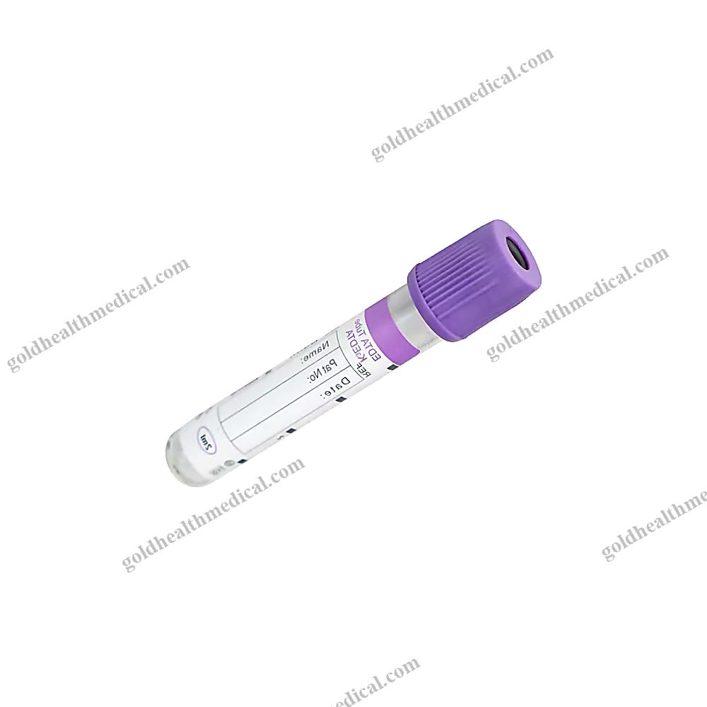 Violet EDTA Tube for CBC Test 13x75mm