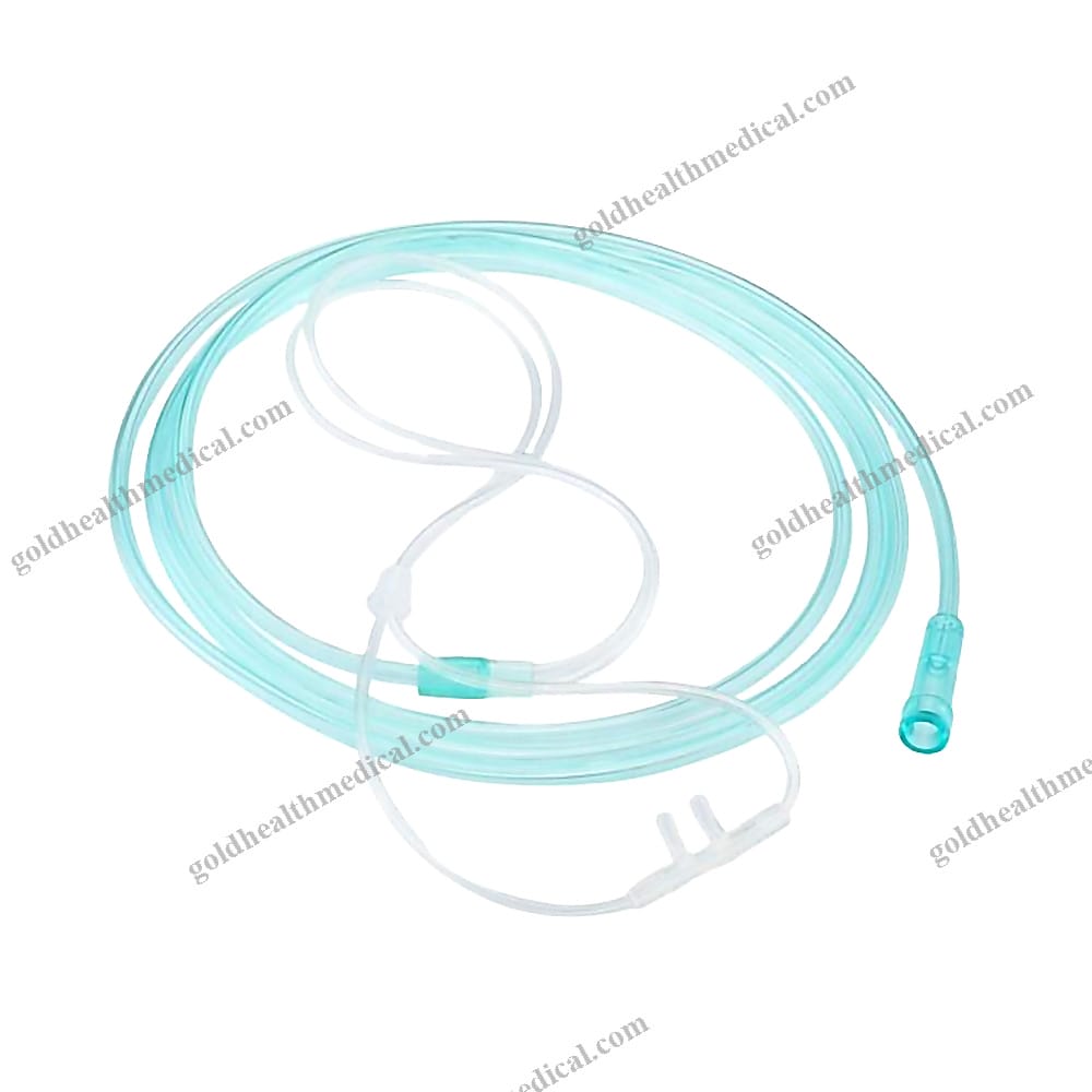 Soft PVC Nasal Oxygen Cannula for Hospital Use