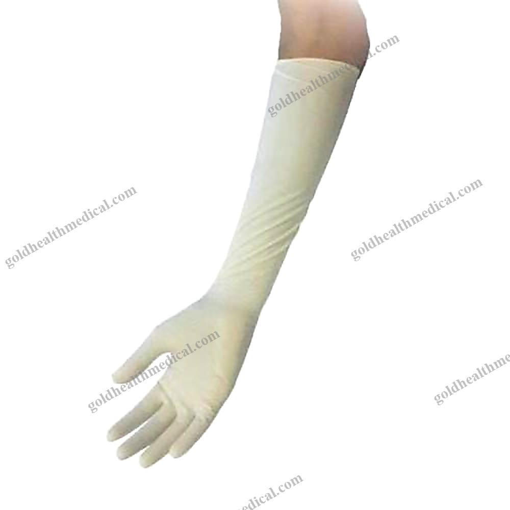 ElbowLength Gynaecology Latex Surgical Gloves