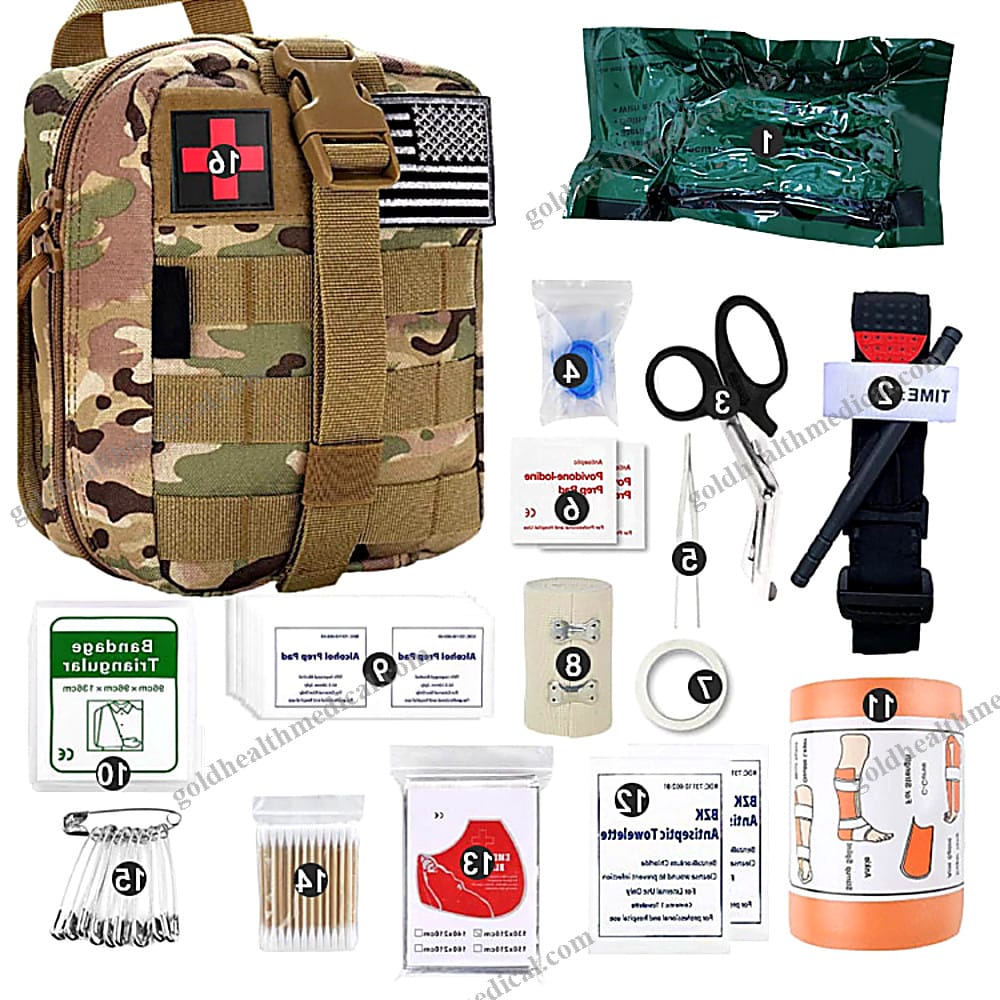 Tactical Trauma First Aid Kit Bag