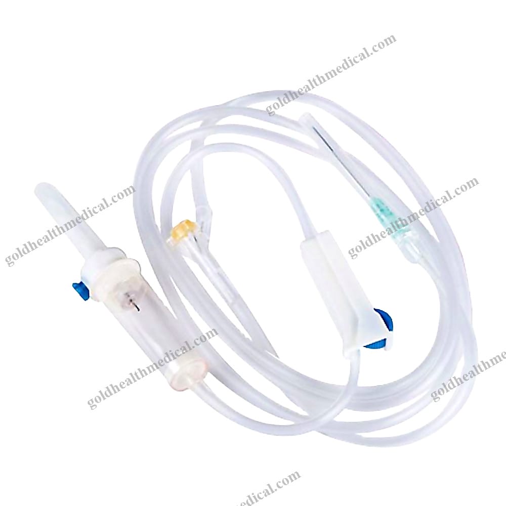Disposable IV Set with Needle Sterile Gravity Drip