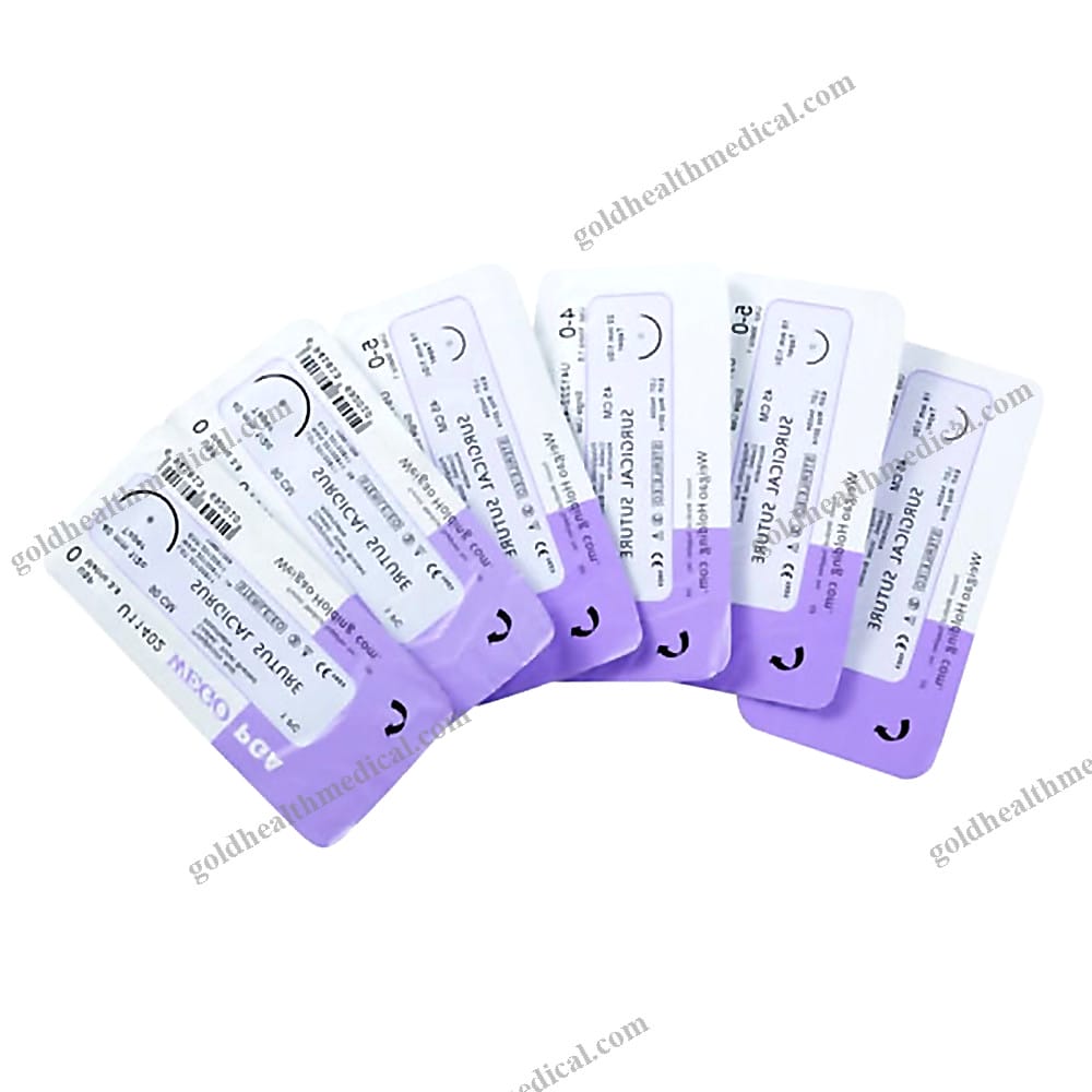 1600677337863_1 WEGO FOOSIN Absorbable PGA Suture with Needle - Image 1