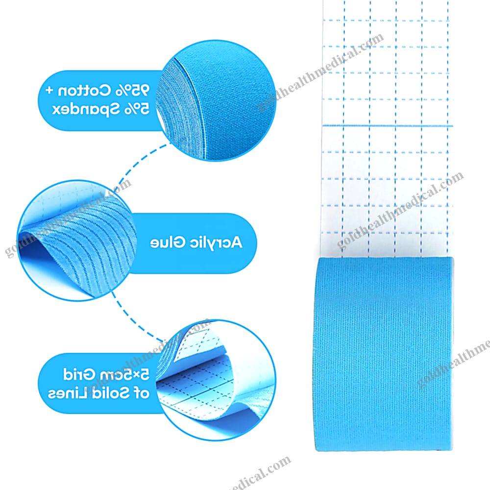 Certified UltraStrong Hypoallergenic Kinesiology Tape