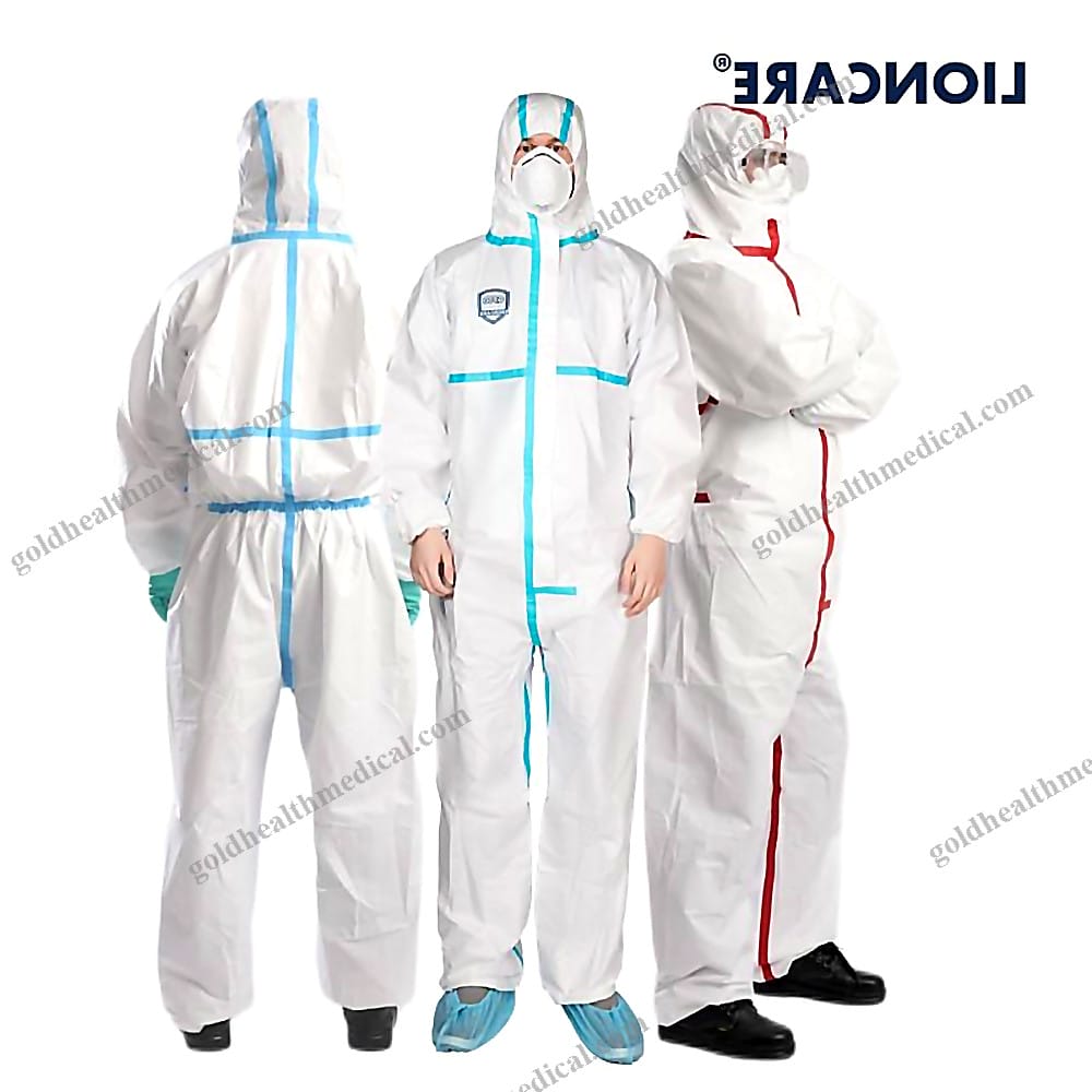 Taped Seam Disposable Coverall Suit