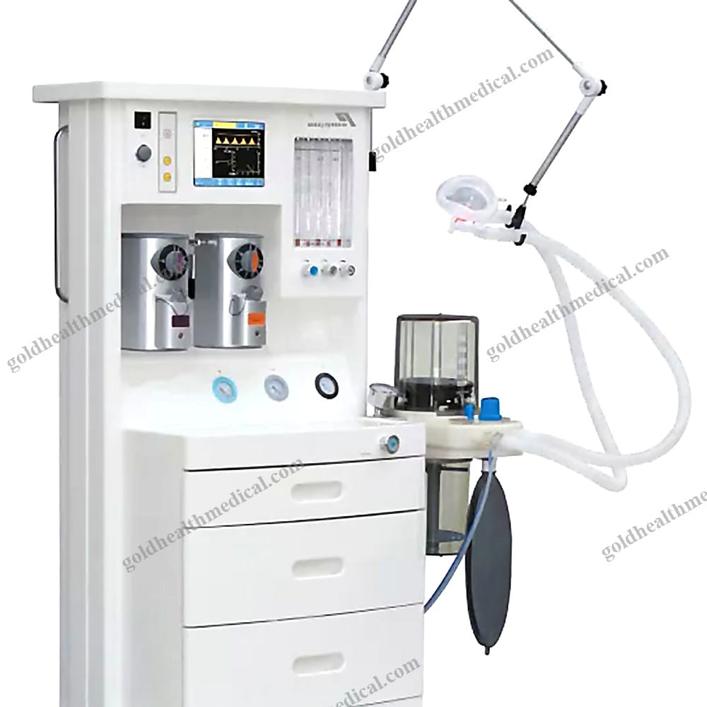 Portable Anesthesia Machine With Two Vaporizers