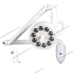 MedicalPro LED Surgical Light WallPorPortable Examination Lamp for Clinics