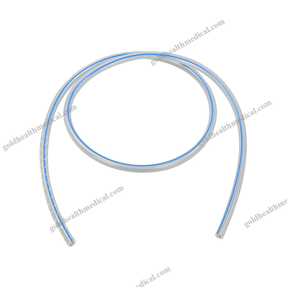 Silicone Round Perforated Abdominal Drain Tube