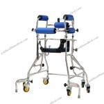6Wheel Child Walker with Lower Limb Training and Rollover Prevention