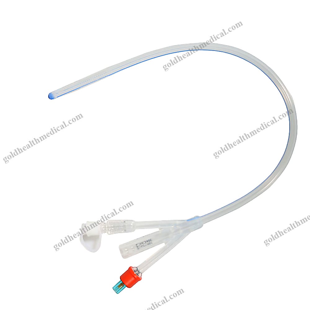 Orcl 3Way SilverCoated Silicone Foley Catheter