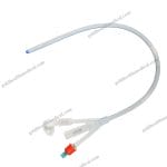 Orcl 3Way SilverCoated Silicone Foley Catheter