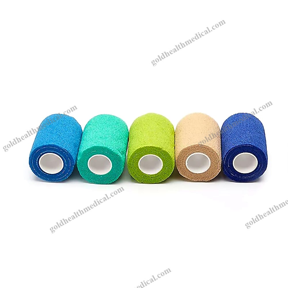 Custom Colored NonWoven Elastic Sports Bandage Wrap