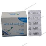 Foiled Blood Glucose Test Strips for Glucometer Sugar Monitoring
