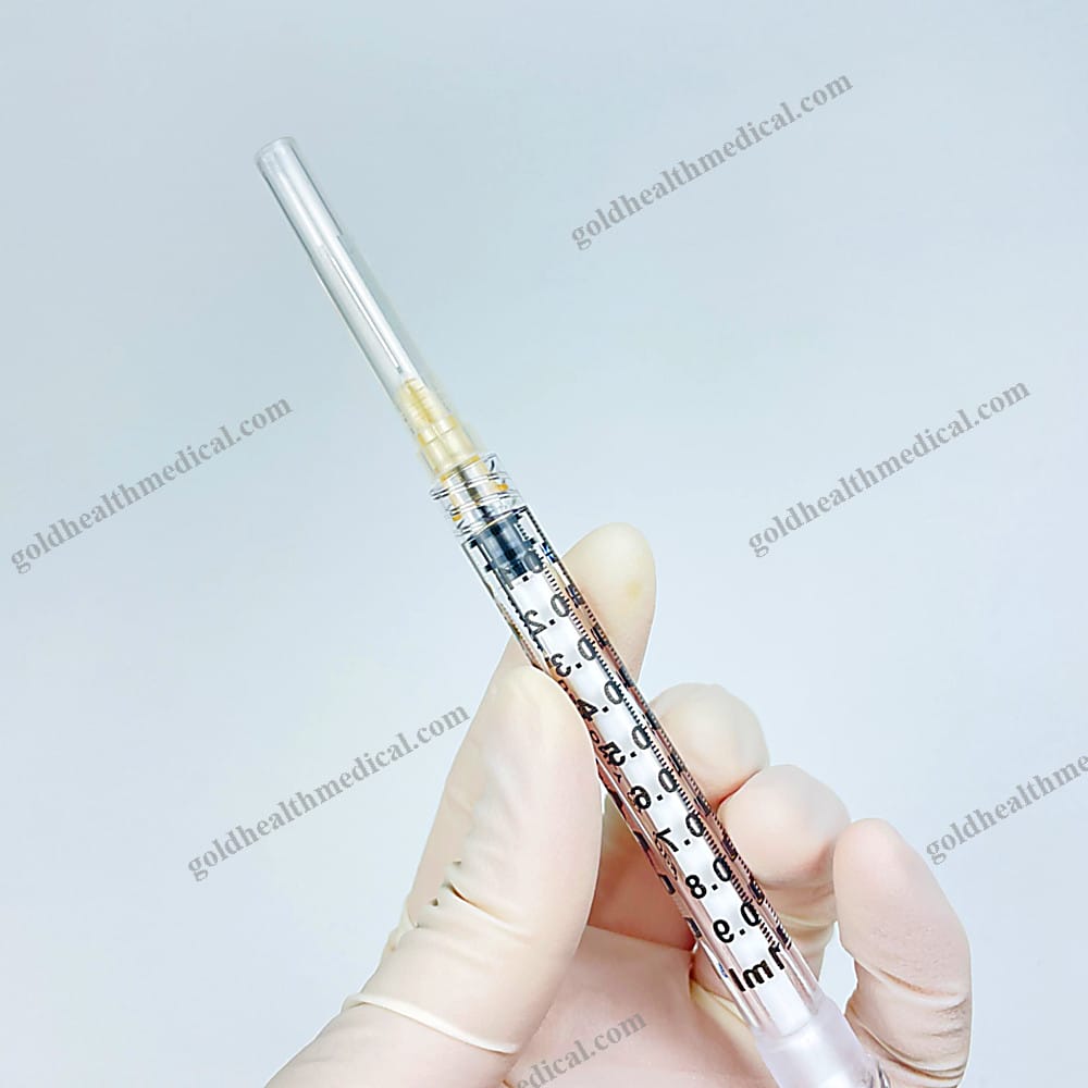 HeatResistant 1ml Syringe for Medical Beauty Use
